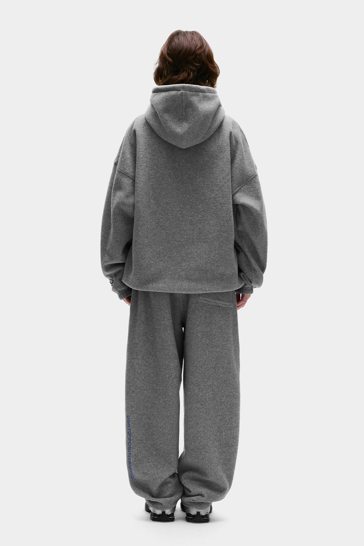 [CHAMPION x DIMITO] SCRIPT FLEECE HOODIE WARM GREY (Available date : 26.10.12)