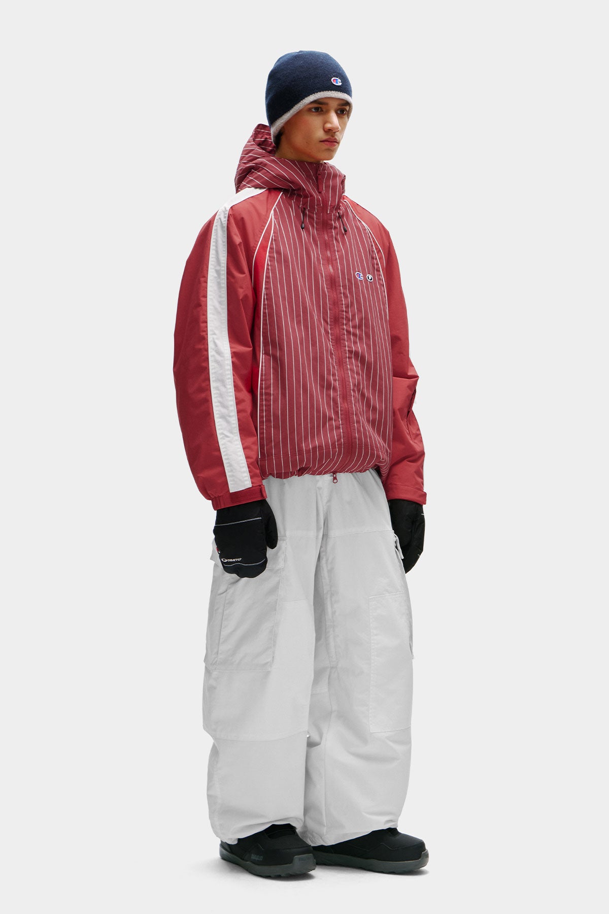 [CHAMPION x DIMITO] SCRIPT CARGO PANTS (WIDE FIT LV.1) WHITE (Available date : 26.10.12)