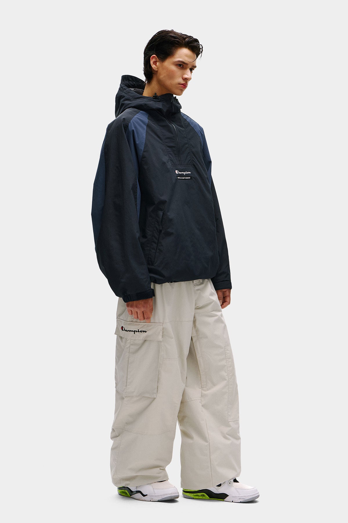 [CHAMPION x DIMITO] SCRIPT CARGO PANTS (WIDE FIT LV.1) SAND (Available date : 26.10.12)