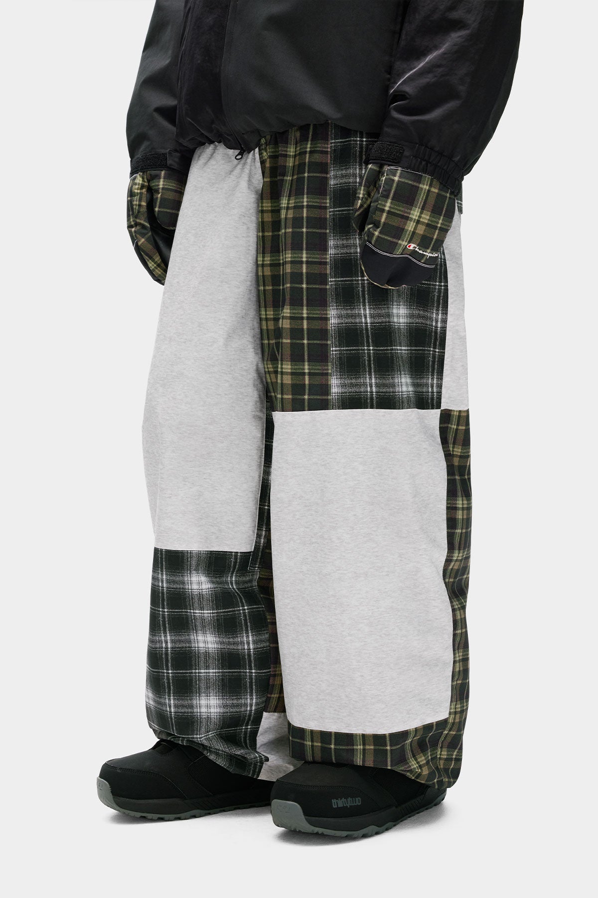 [CHAMPION x DIMITO] C-LOGO COLLEGE PATCHWORK PANTS (WIDE FIT LV.2) ARCHIVE MIX (Available date : 26.10.12)