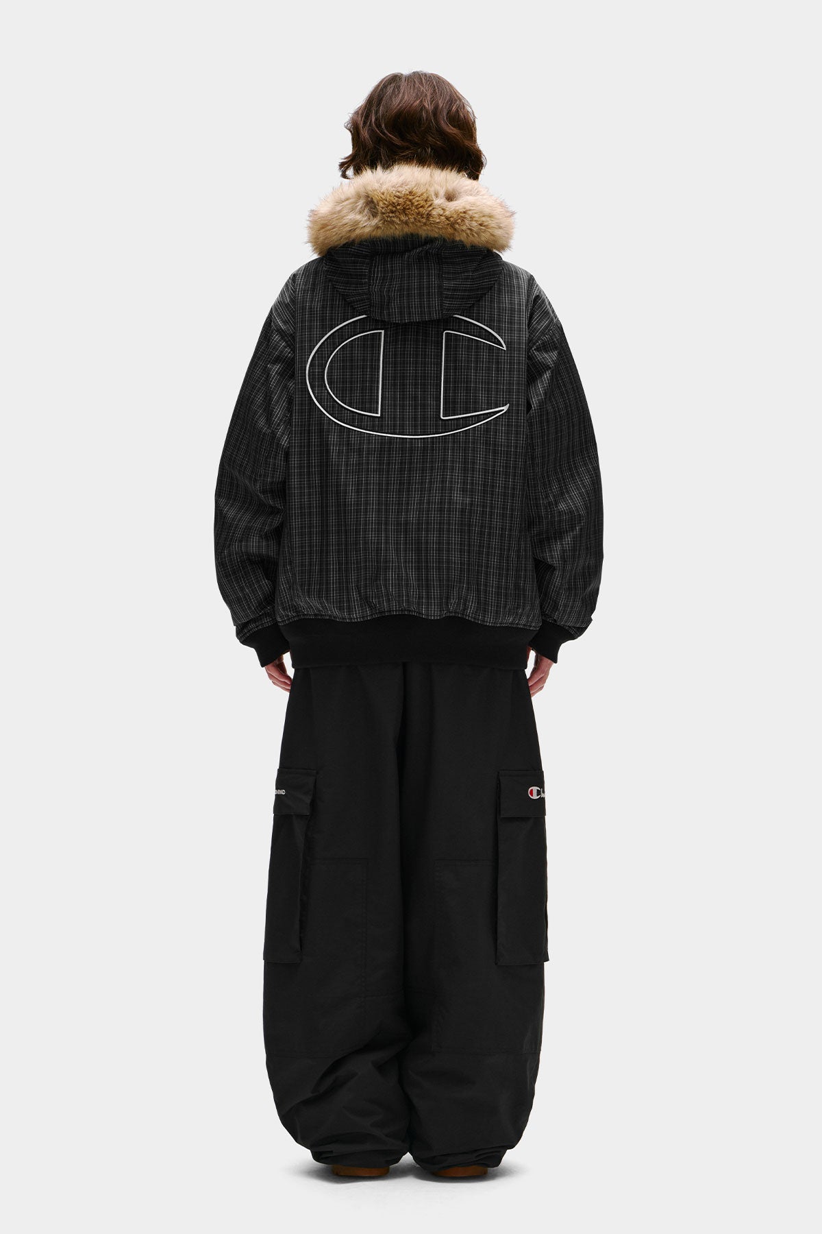 [CHAMPION x DIMITO] SCRIPT CARGO PANTS (WIDE FIT LV.1) BLACK (Available date : 26.10.12)