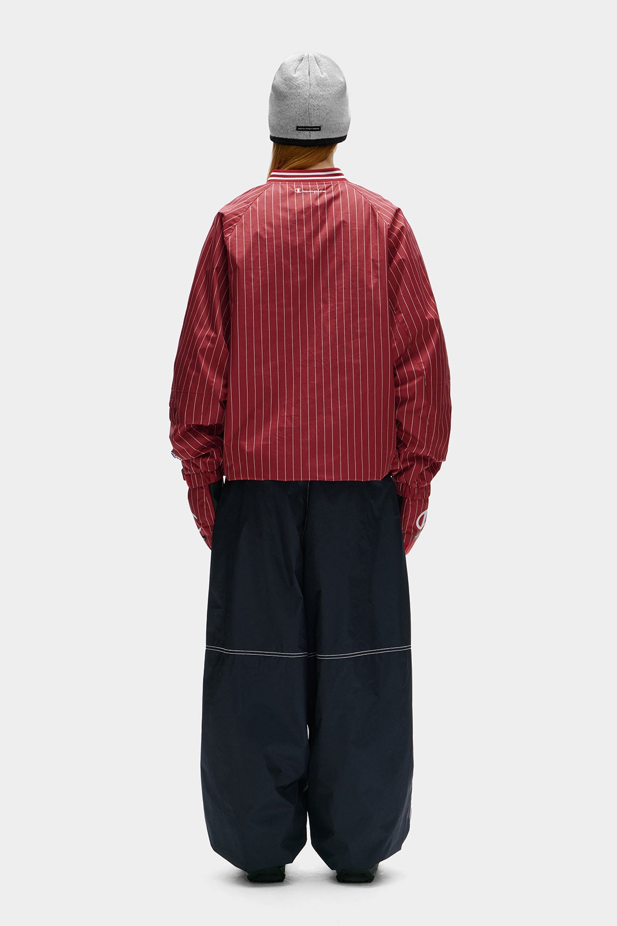 [CHAMPION x DIMITO] STITCH BANDED PANTS (WIDE FIT LV.2) DEEP NAVY (Available date : 26.10.12)