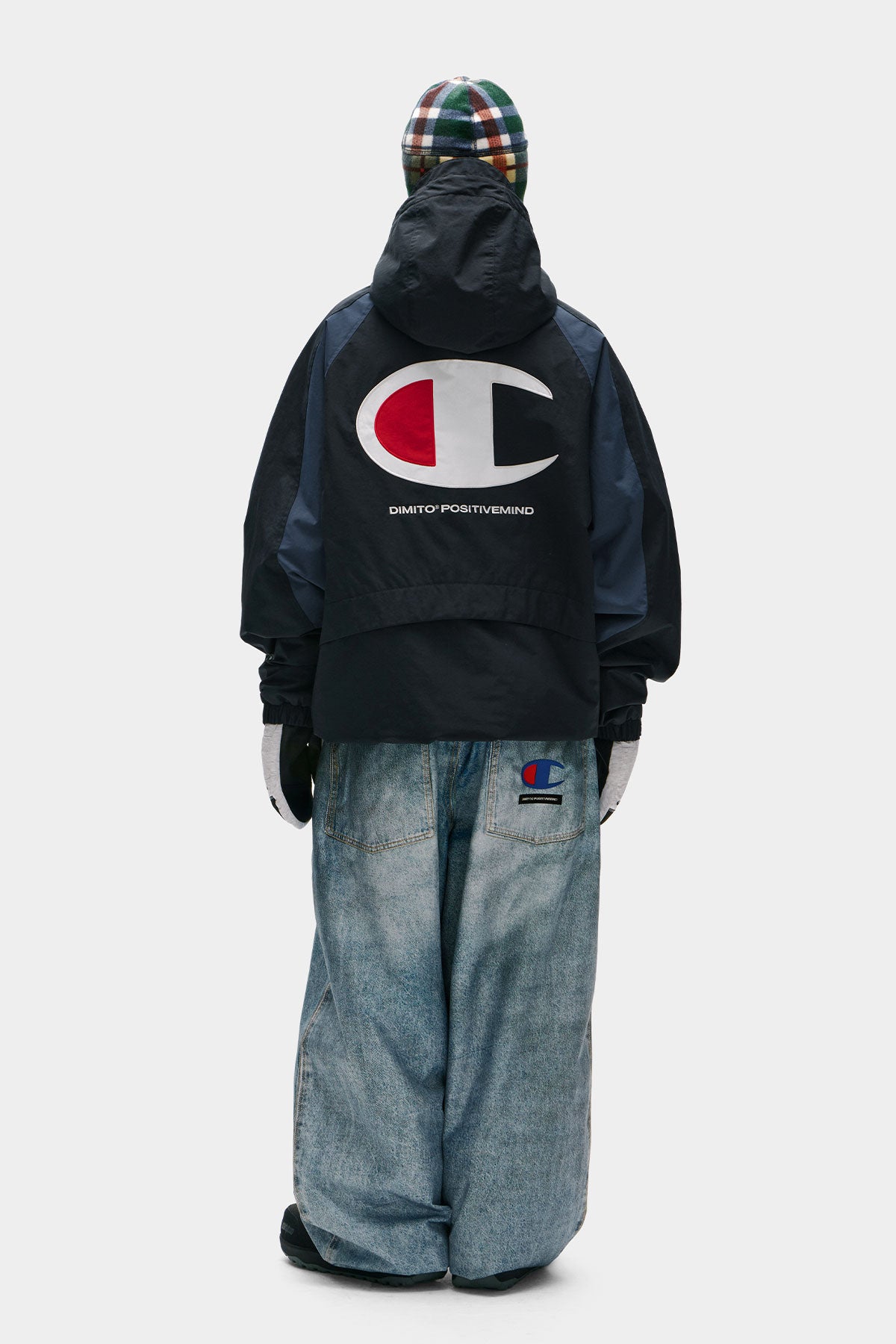 [CHAMPION x DIMITO] C-LOGO BASIC PANTS (WIDE FIT LV.2) LIGHT BLUE (Available date : 26.10.12)