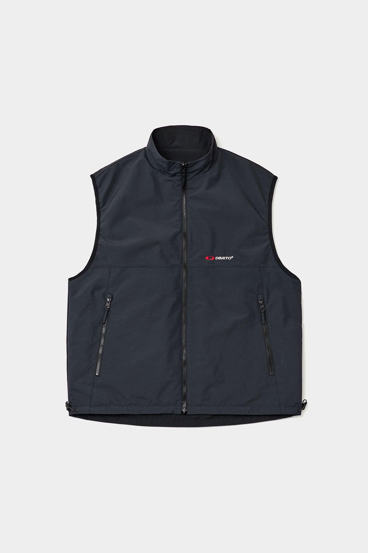 REVERSIBLE WIND VEST NAVY CHECK (Delivery start : 26.09.09)