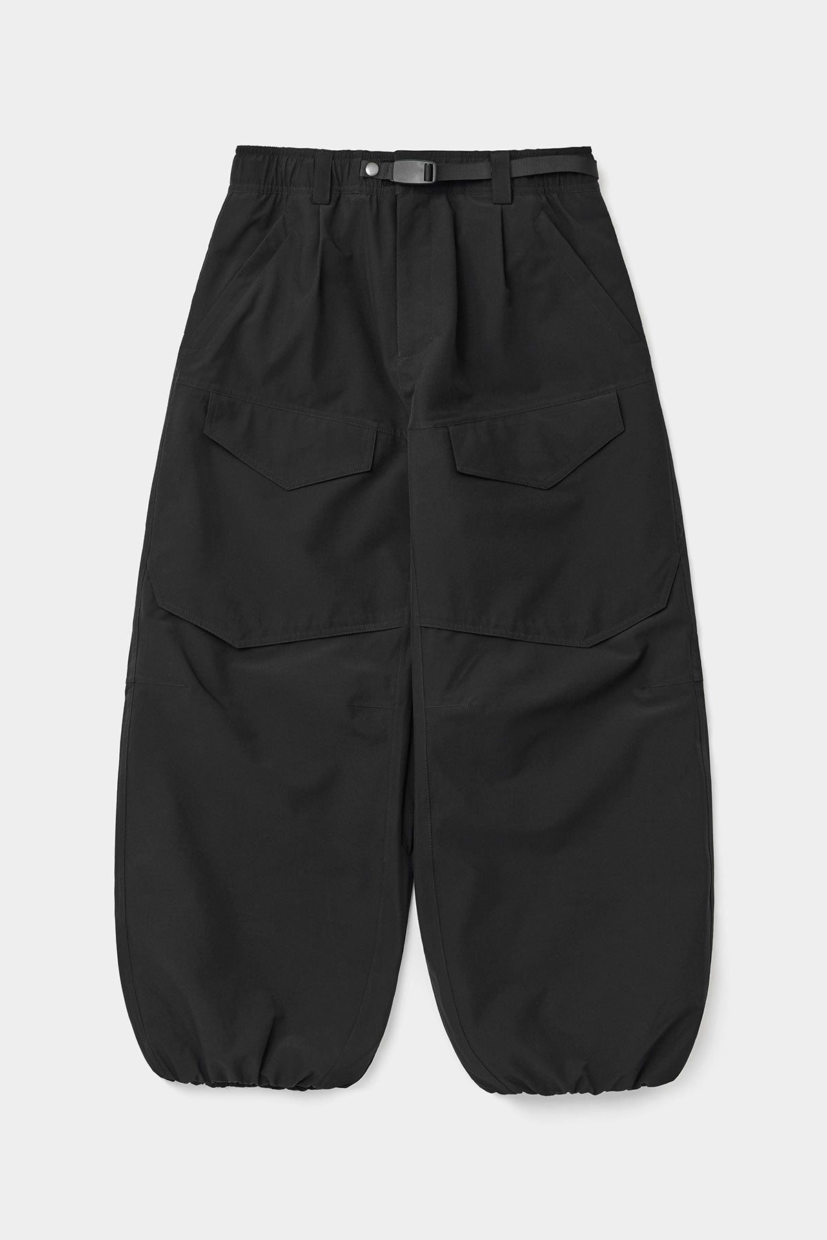 26 AIR VENT BANDED PANTS (WIDE FIT LV.1) BLACK