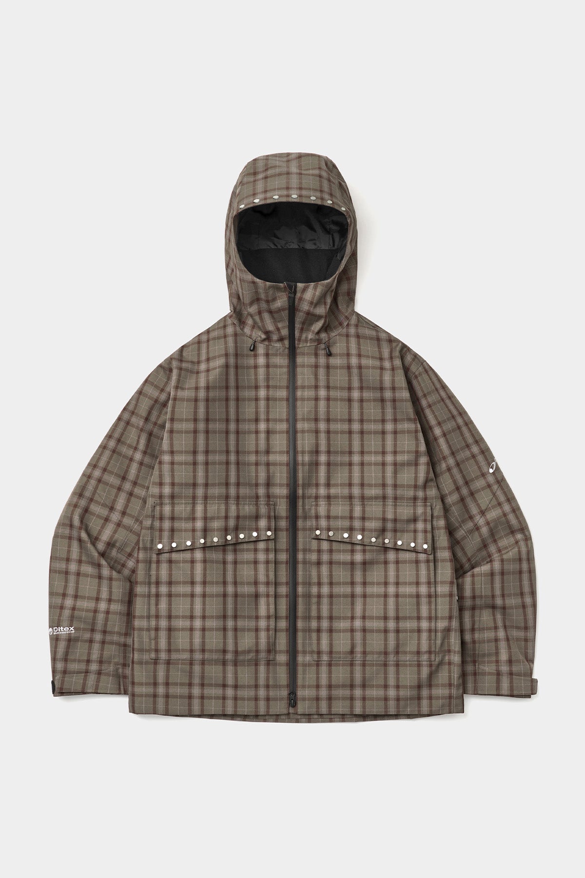 STUD 2L JACKET BROWN CHECK (Delivery start : 26.09.09)