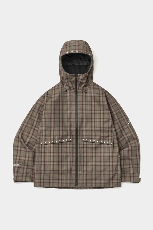 STUD 2L JACKET BROWN CHECK (Delivery start : 26.09.09)