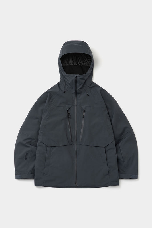 APEX DOWN JACKET BLUE STEEL