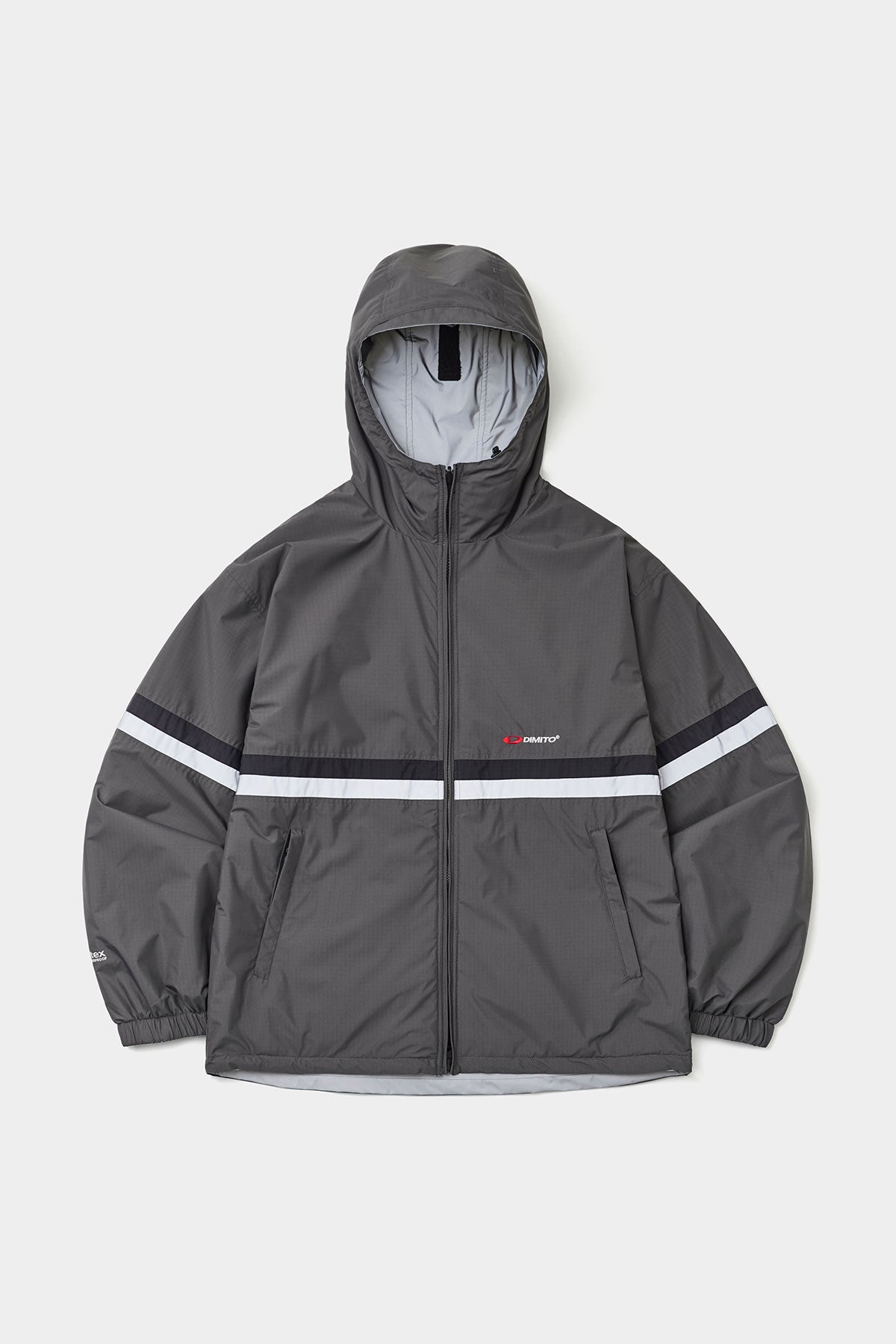 REVERSIBLE WIND JACKET CHARCOAL (Delivery date : 26.09.28)
