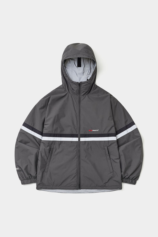 REVERSIBLE WIND JACKET CHARCOAL (Delivery date : 26.09.28)