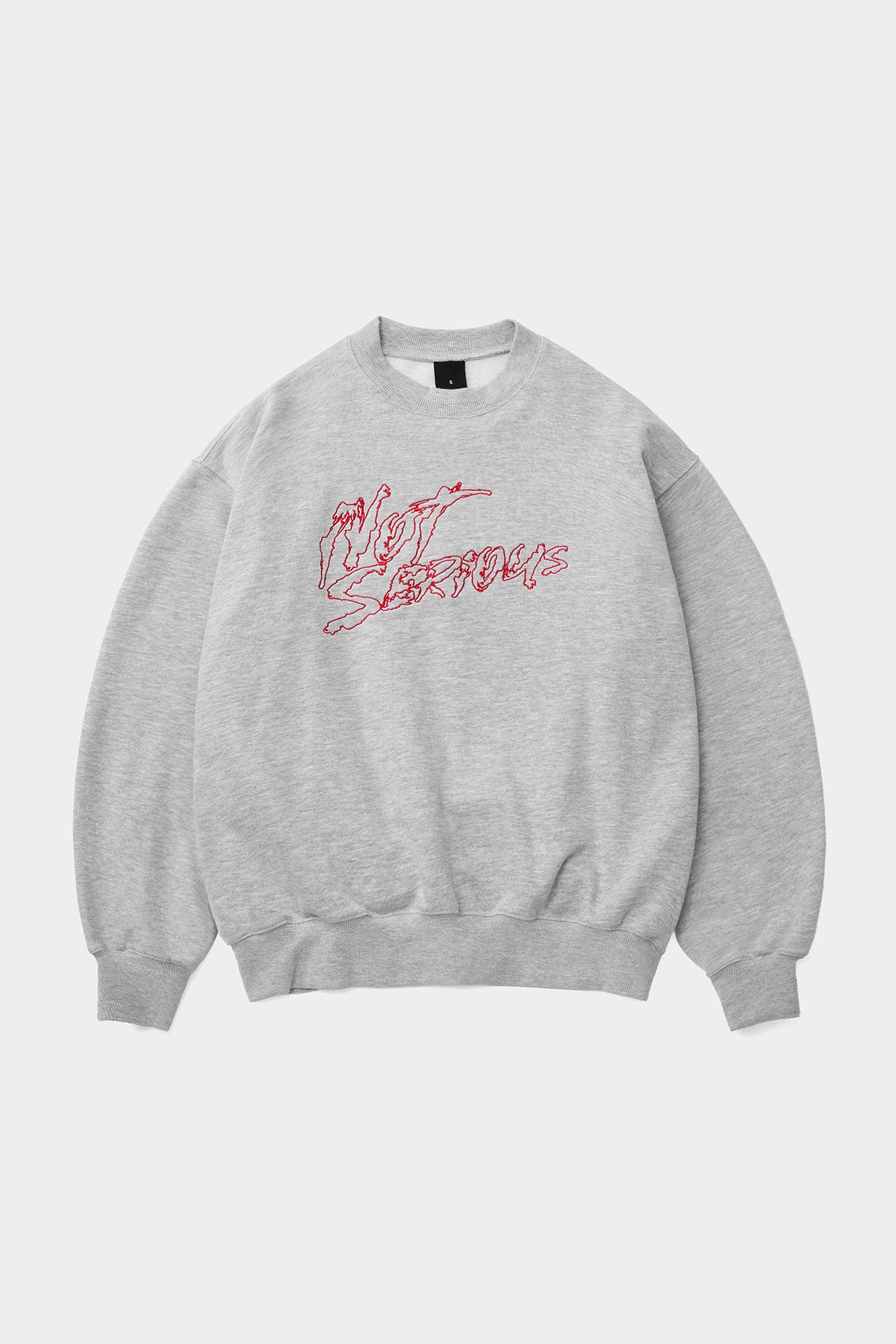 NSS RUDE SWEATSHIRT MELANGE GREY