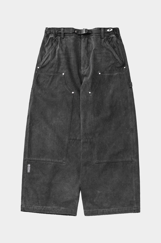 DENIM DOUBLE KNEE PANTS (WIDE FIT LV.2) PW GREY (Delivery start : 26.09.09)