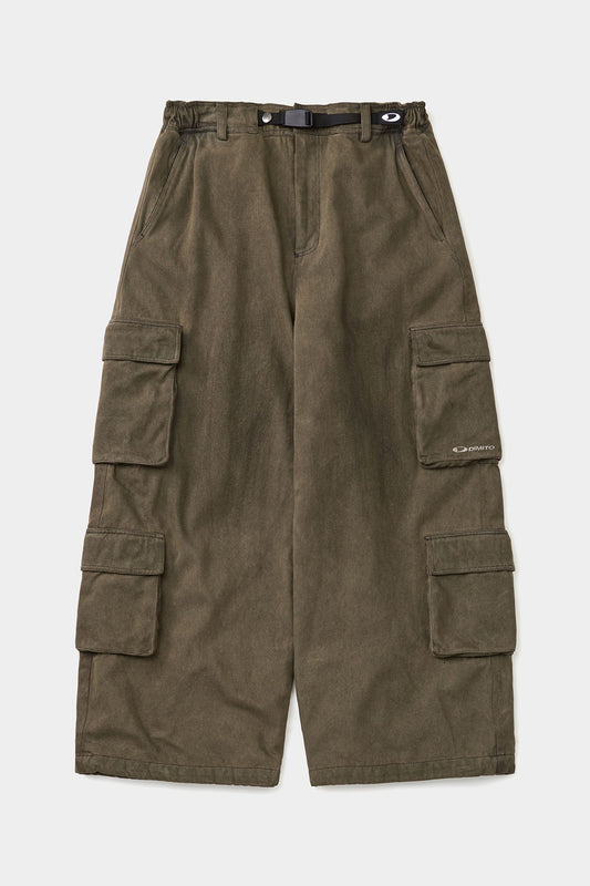 DENIM MULTI CARGO PANTS (WIDE FIT LV.2) DW BROWN (Delivery start : 26.09.09)