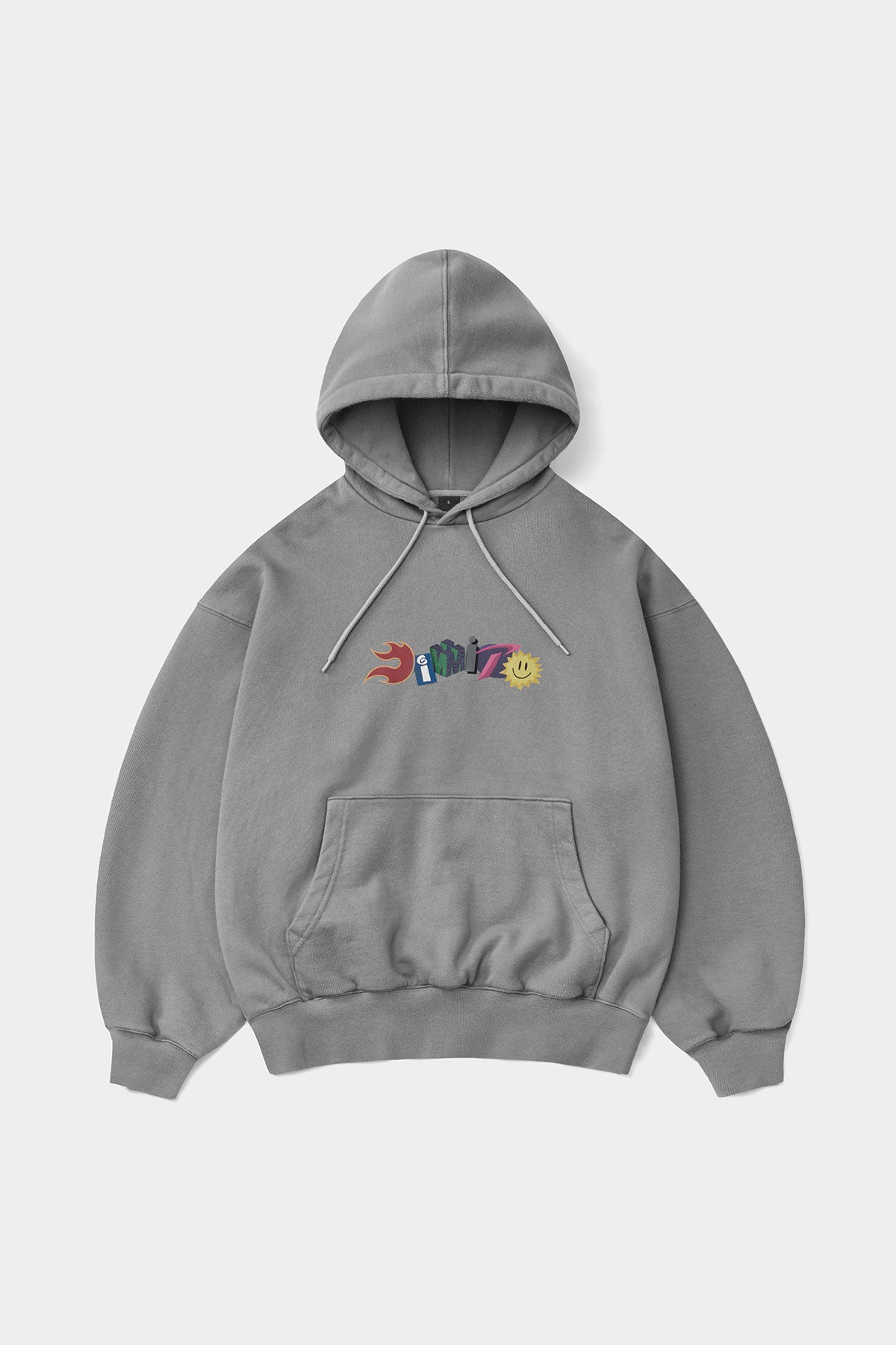 GRAPHIC COMBO HOODIE WASHED GREY (Delivery date : 26.09.28)