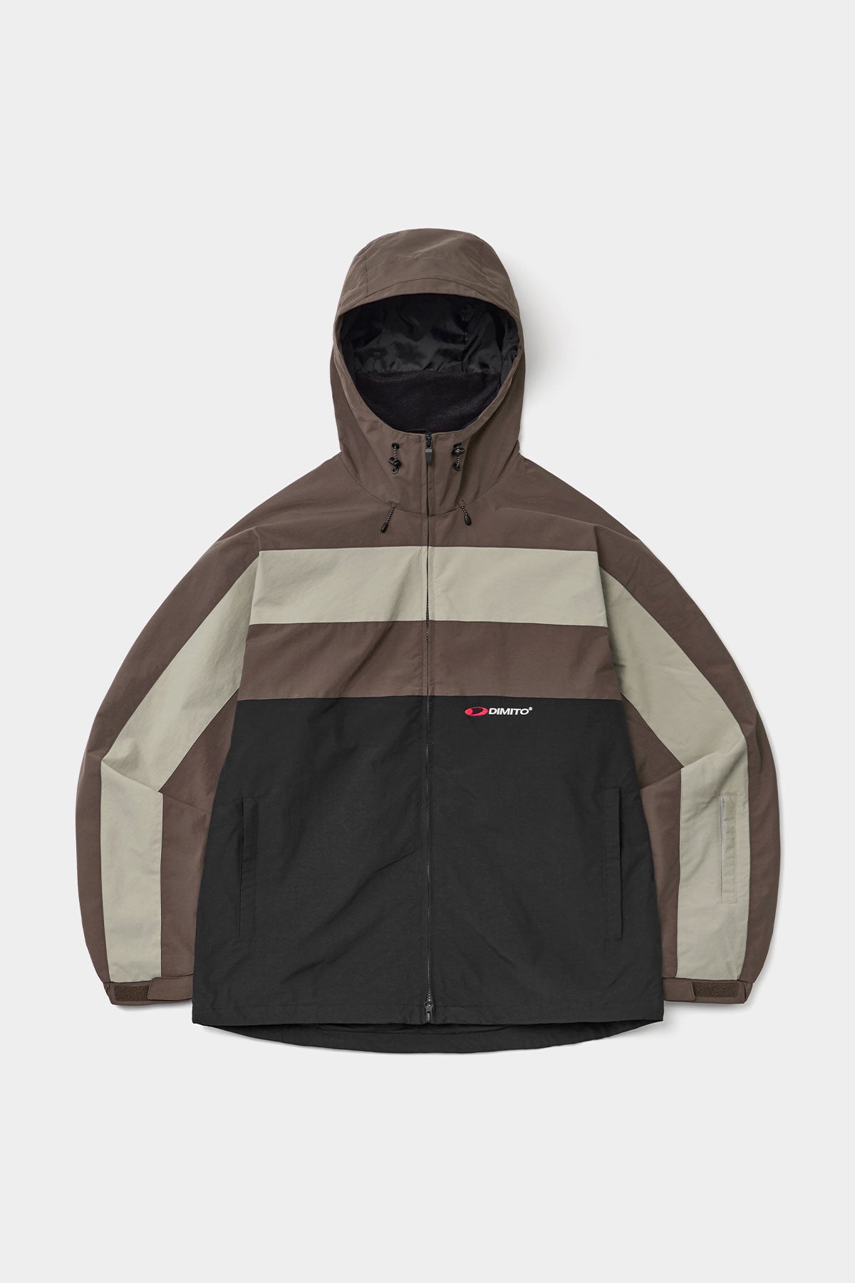 LINE BLOCK JACKET BLACK (Delivery start : 26.09.09)