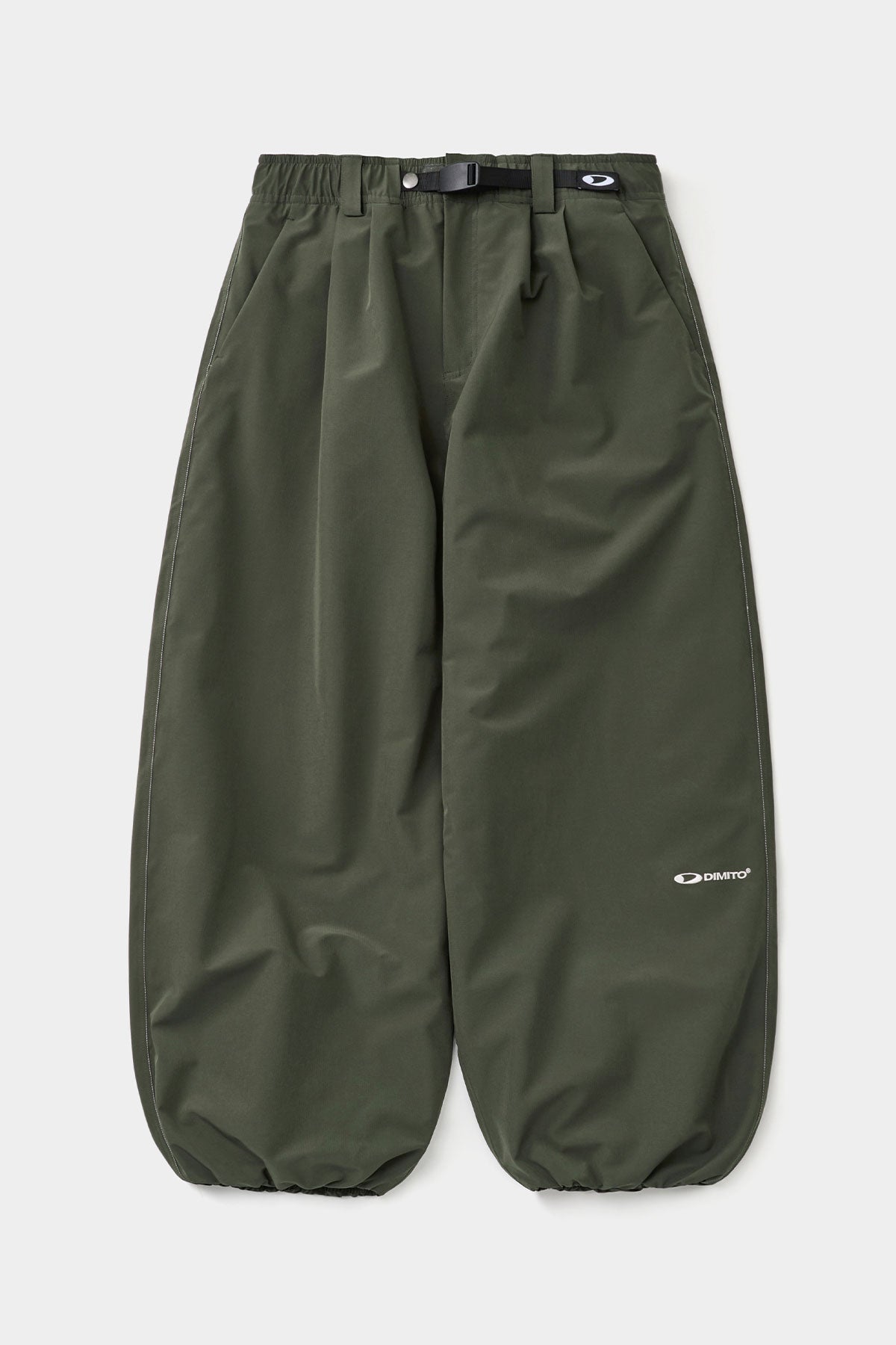 BANDED WIDE PANTS (WIDE FIT LV.2) DRY MUGWORT (Delivery start : 26.09.09)