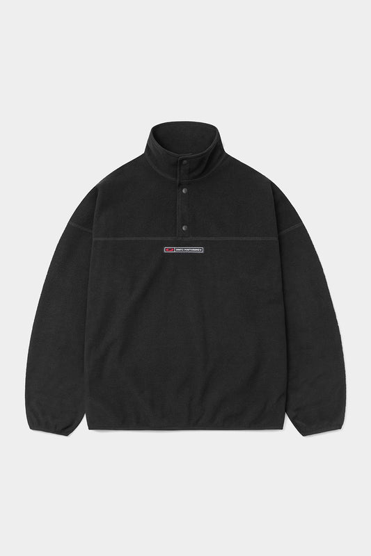 FLEECE MOCK NECK BLACK (Delivery date : 26.09.28)