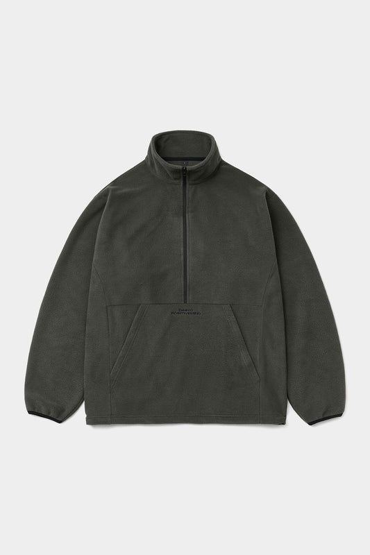 26 FLEECE HALF ZIP MUD (Delivery date : 26.09.28)