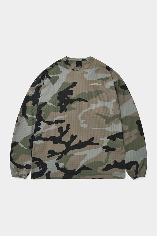 LW WAFFLE LSV TEE FADE CAMO (Delivery date : 26.09.28)