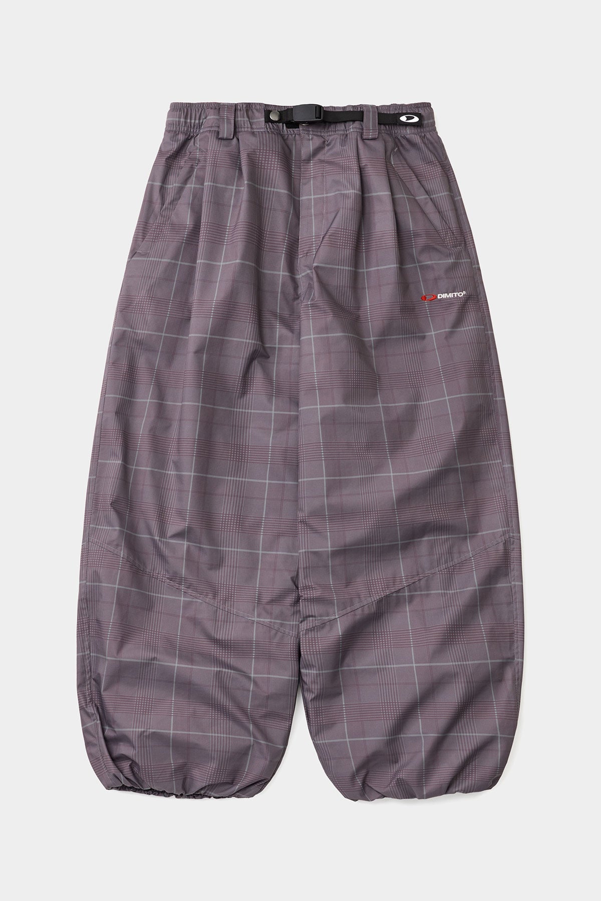 26 AIR FORCE BANDED PANTS (WIDE FIT LV.2) WINE CHECK (Delivery start : 26.09.09)