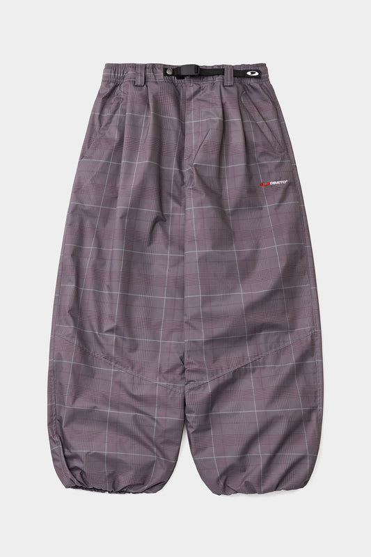 26 AIR FORCE BANDED PANTS (WIDE FIT LV.2) WINE CHECK (Delivery start : 26.09.09)