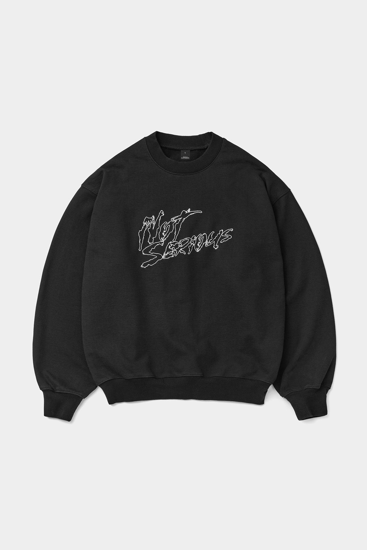 NSS RUDE SWEATSHIRT BLACK (Delivery date : 26.09.28)