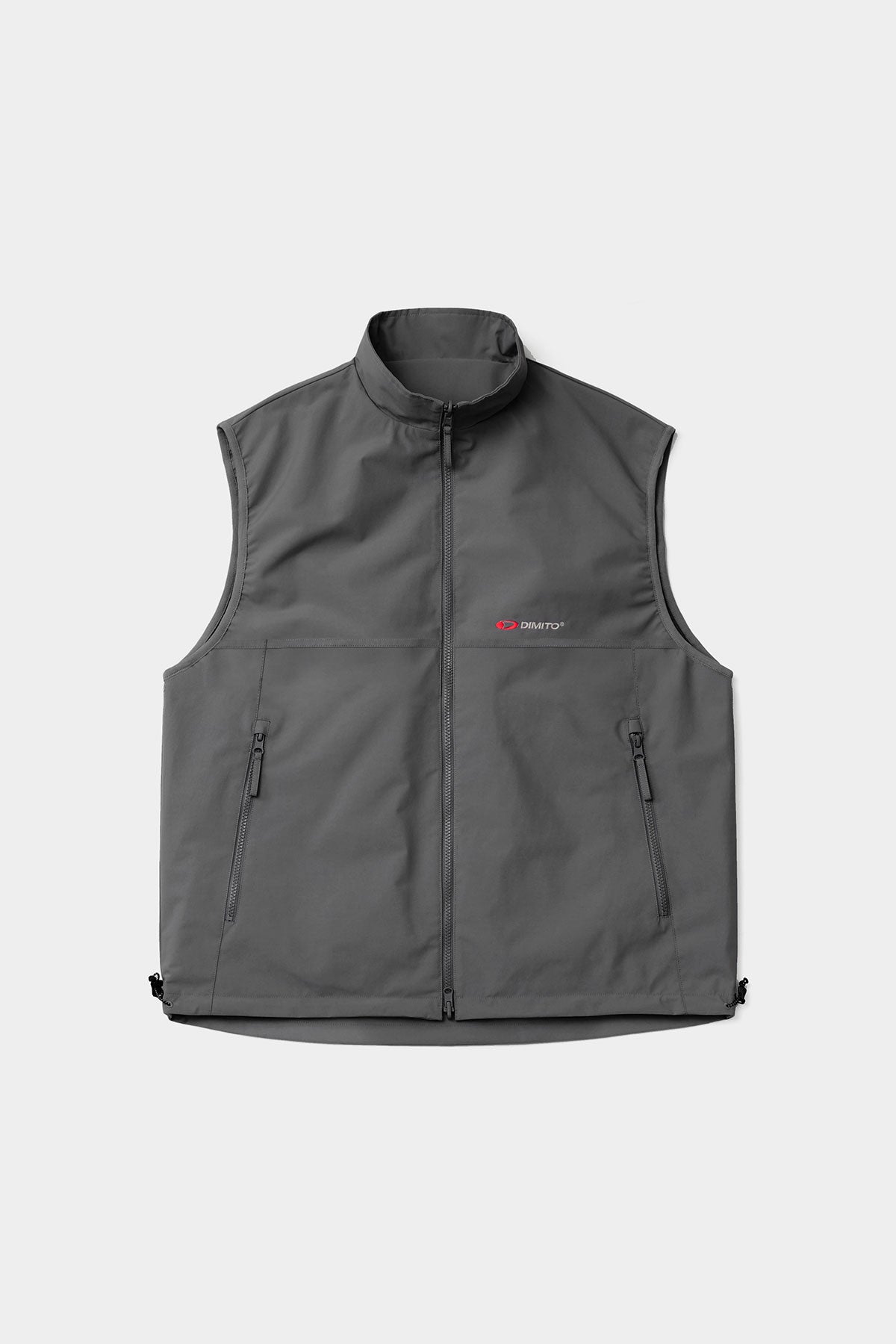 REVERSIBLE WIND VEST WINE CHECK (Delivery start : 26.09.09)