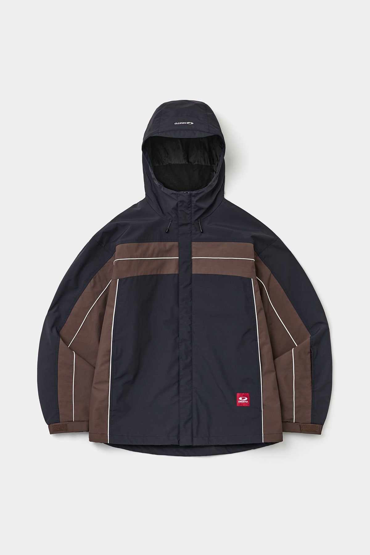 PANELED JACKET TEAL NAVY (Delivery date : 26.09.28)