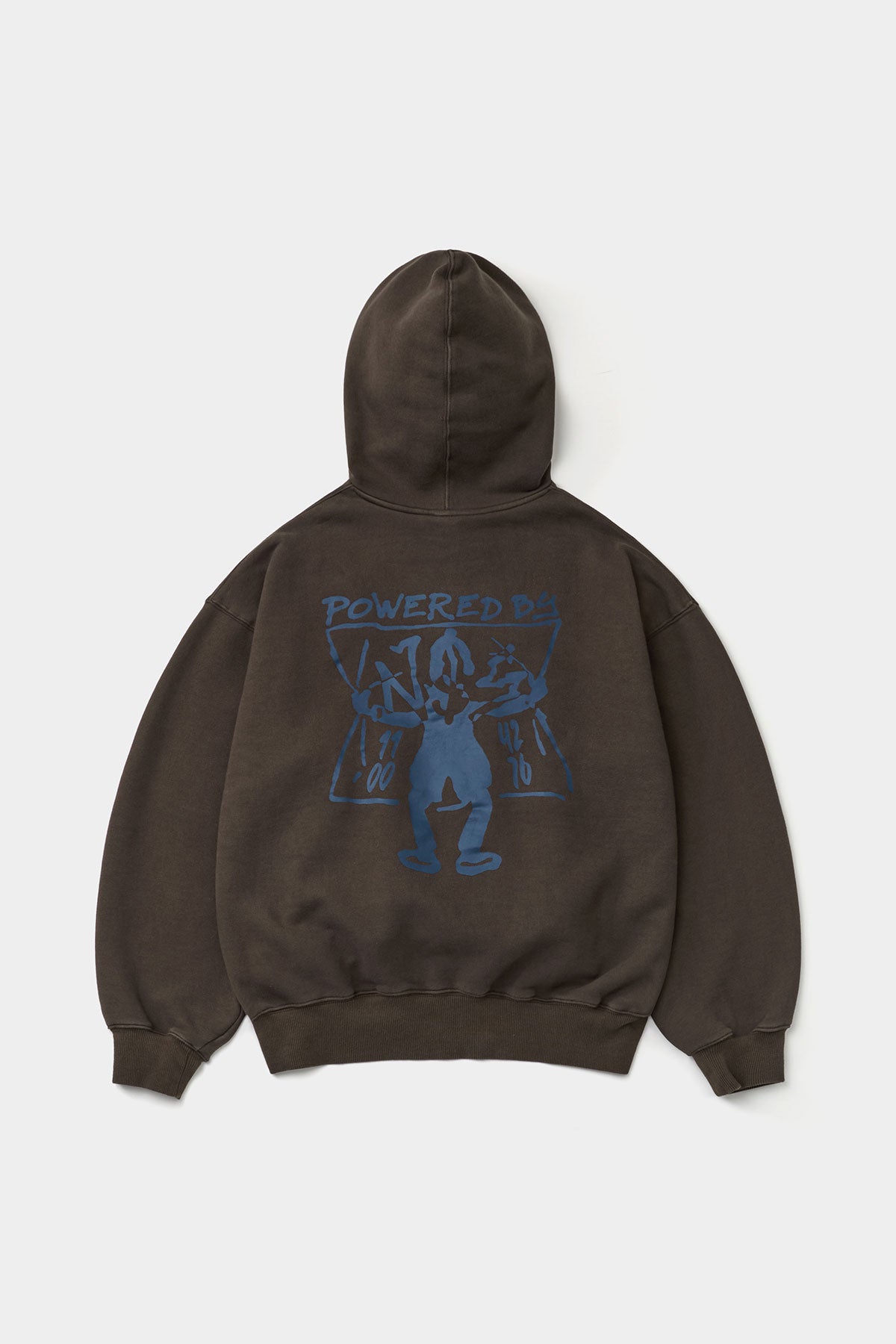 POWERED BY NSS HOODIE BROWN (Delivery date : 26.09.28)