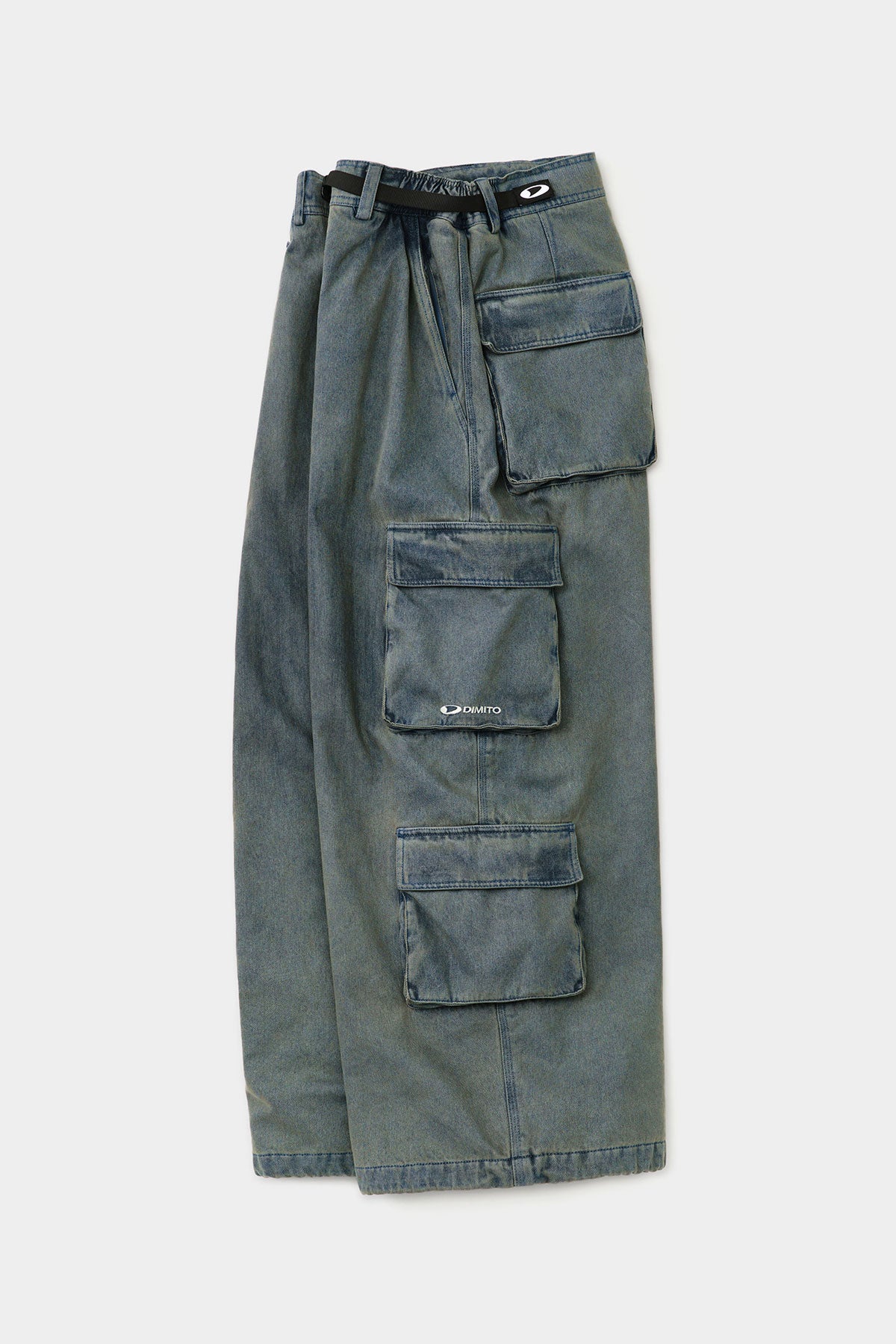 DENIM MULTI CARGO PANTS (WIDE FIT LV.2) DW LIGHT BLUE (Delivery start : 26.09.09)