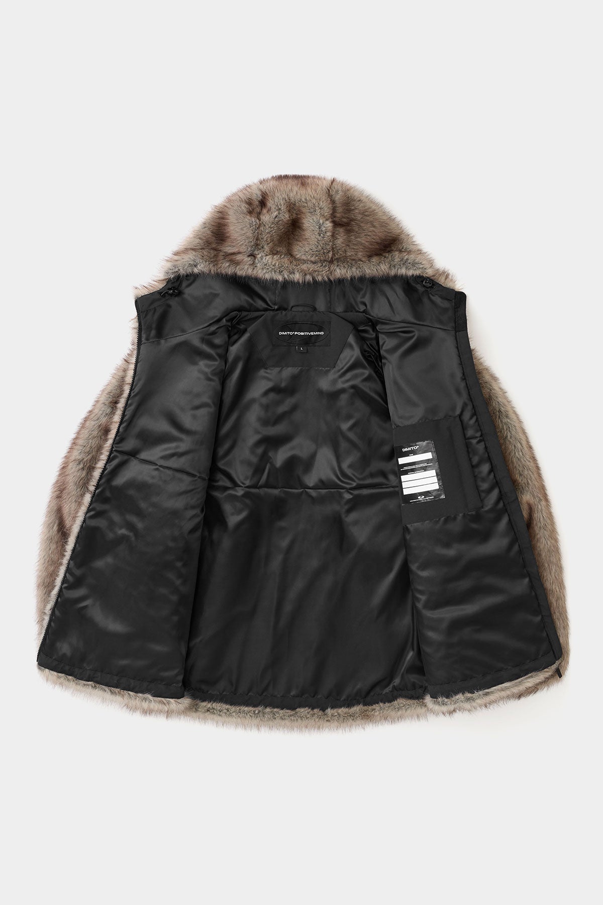 FAUX FUR HD JACKET WILD RABBIT (Delivery start : 26.09.09)