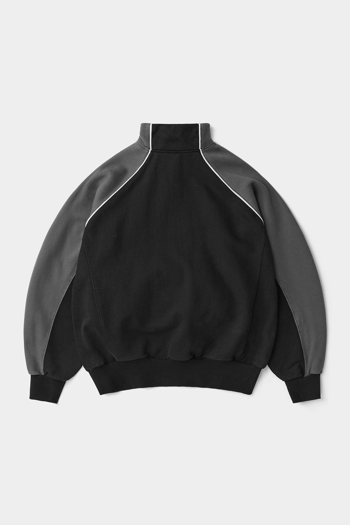 SPORTS HALF ZIP SWEATSHIRT BLACK
