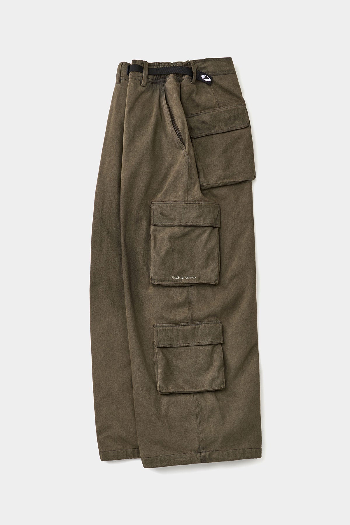 DENIM MULTI CARGO PANTS (WIDE FIT LV.2) DW BROWN (Delivery start : 26.09.09)