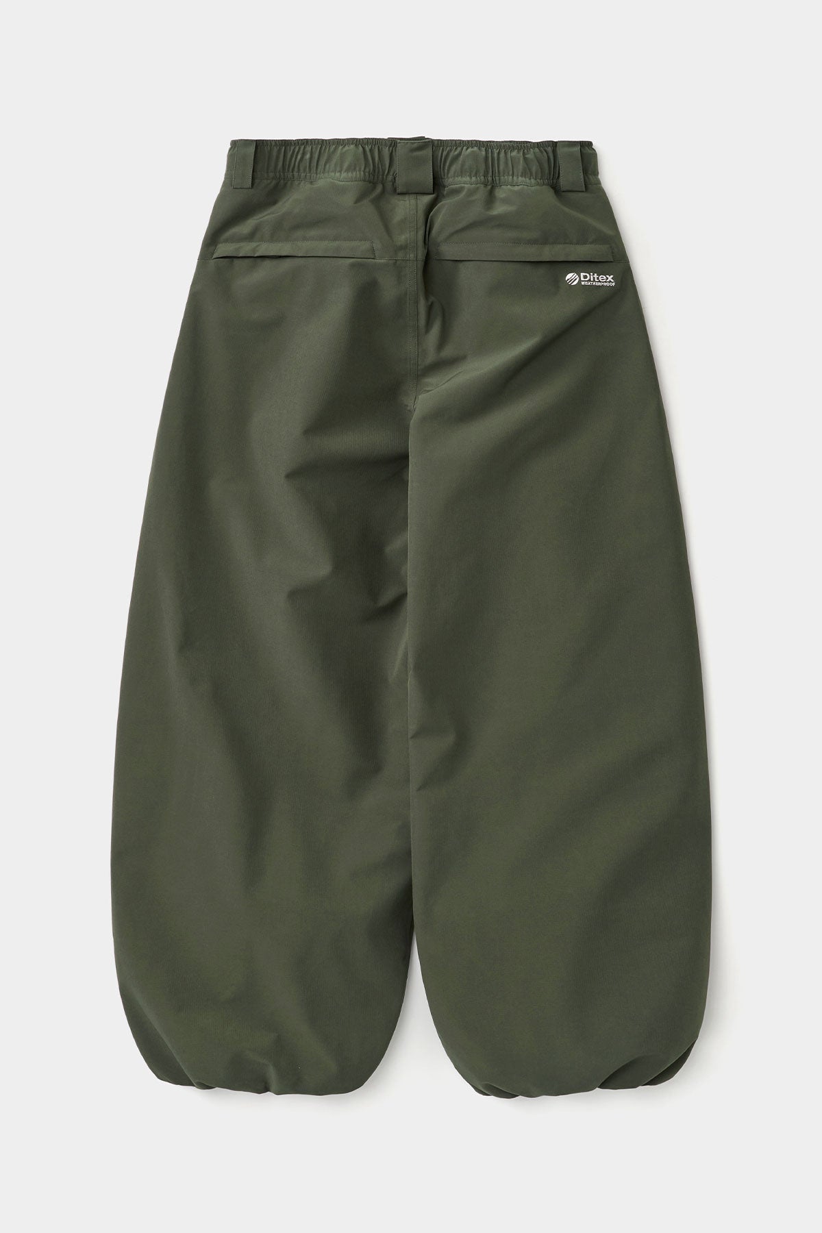 BANDED WIDE PANTS (WIDE FIT LV.2) DRY MUGWORT (Delivery start : 26.09.09)
