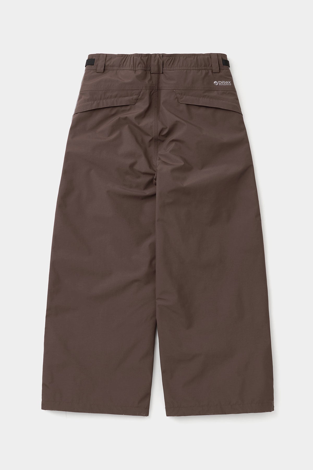 STAFF LINE PANTS (WIDE FIT LV.2) DEEP BROWN