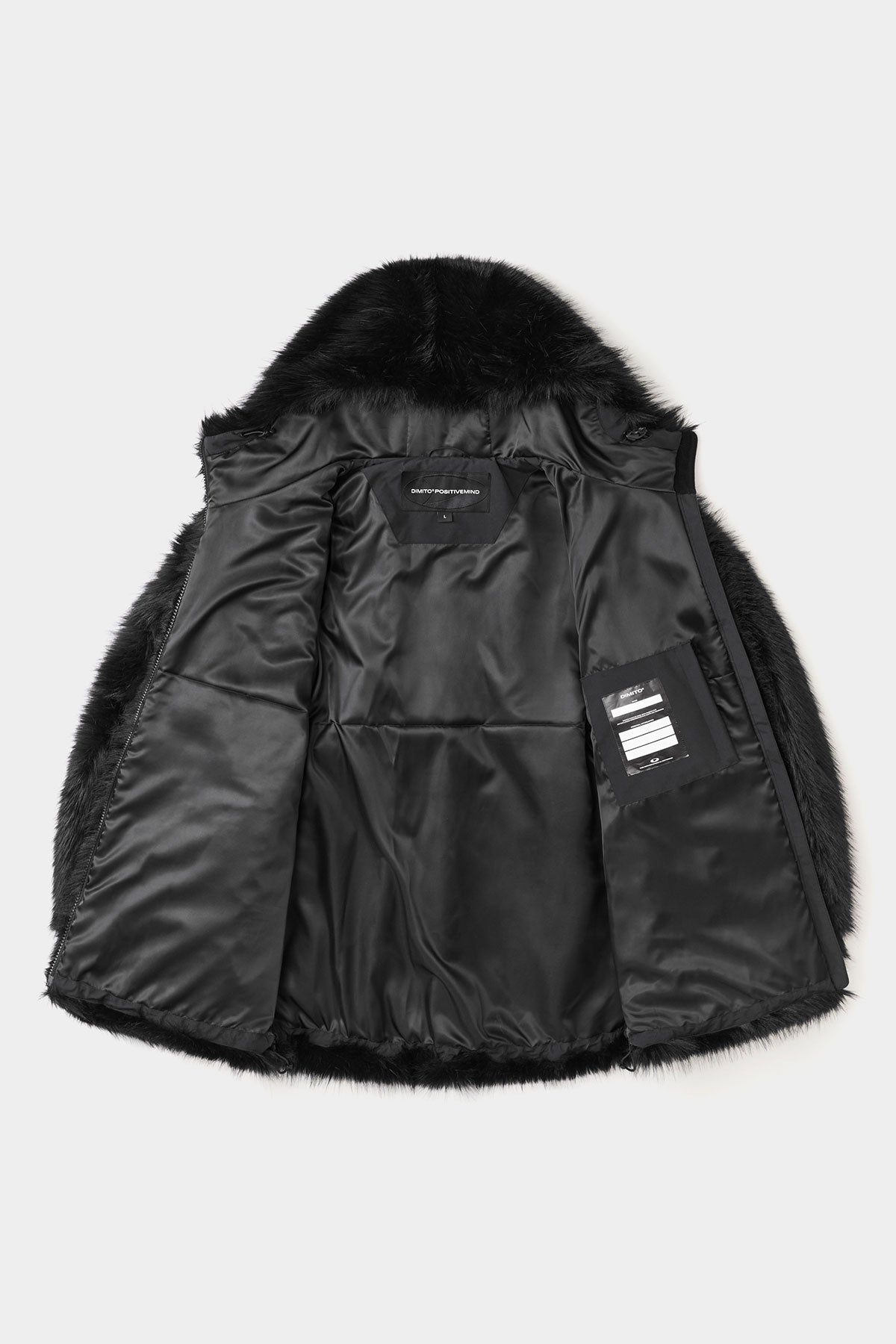 FAUX FUR HD JACKET BLACK BEAR (Delivery start : 26.09.09)