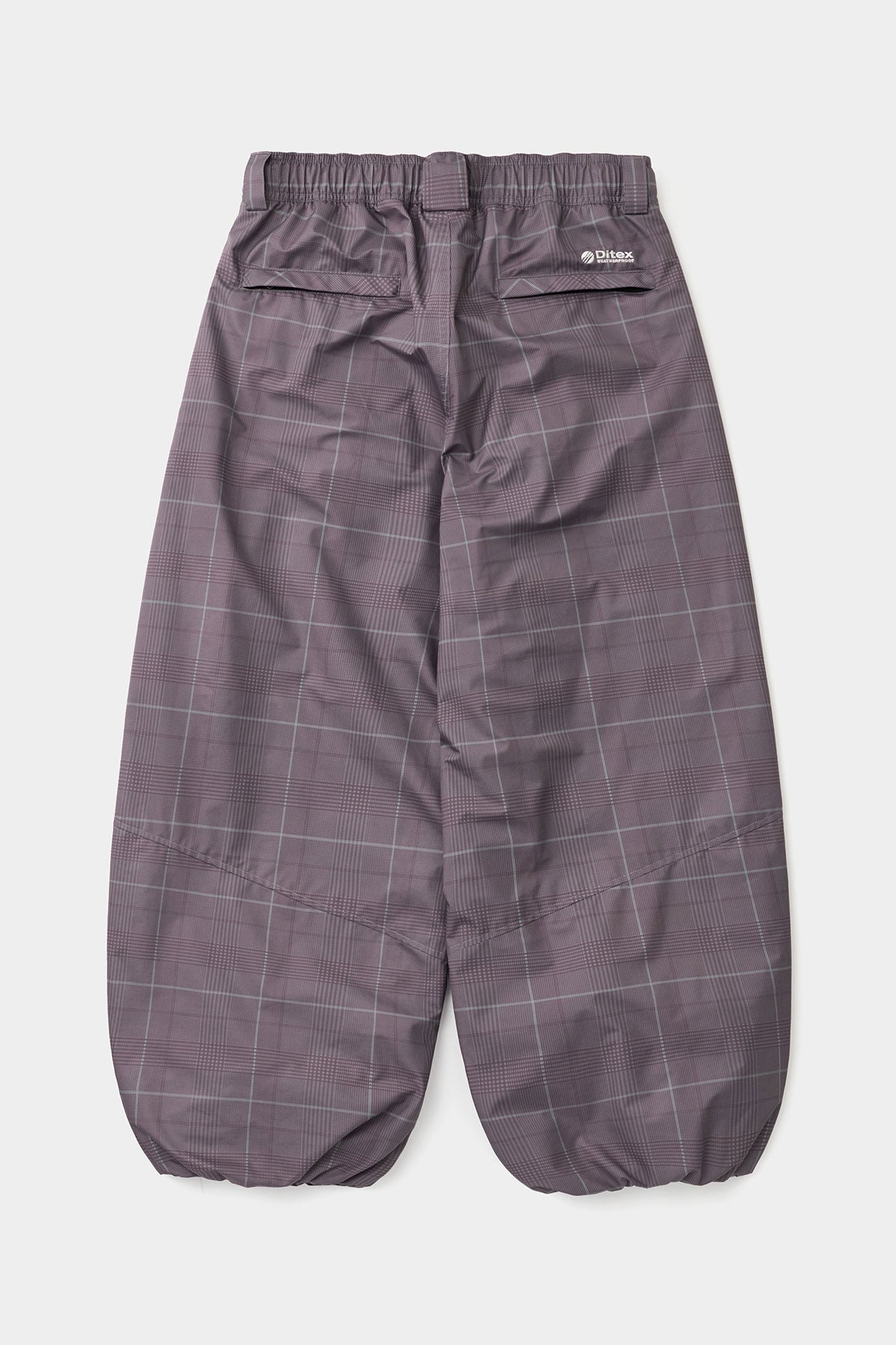 26 AIR FORCE BANDED PANTS (WIDE FIT LV.2) WINE CHECK (Delivery start : 26.09.09)