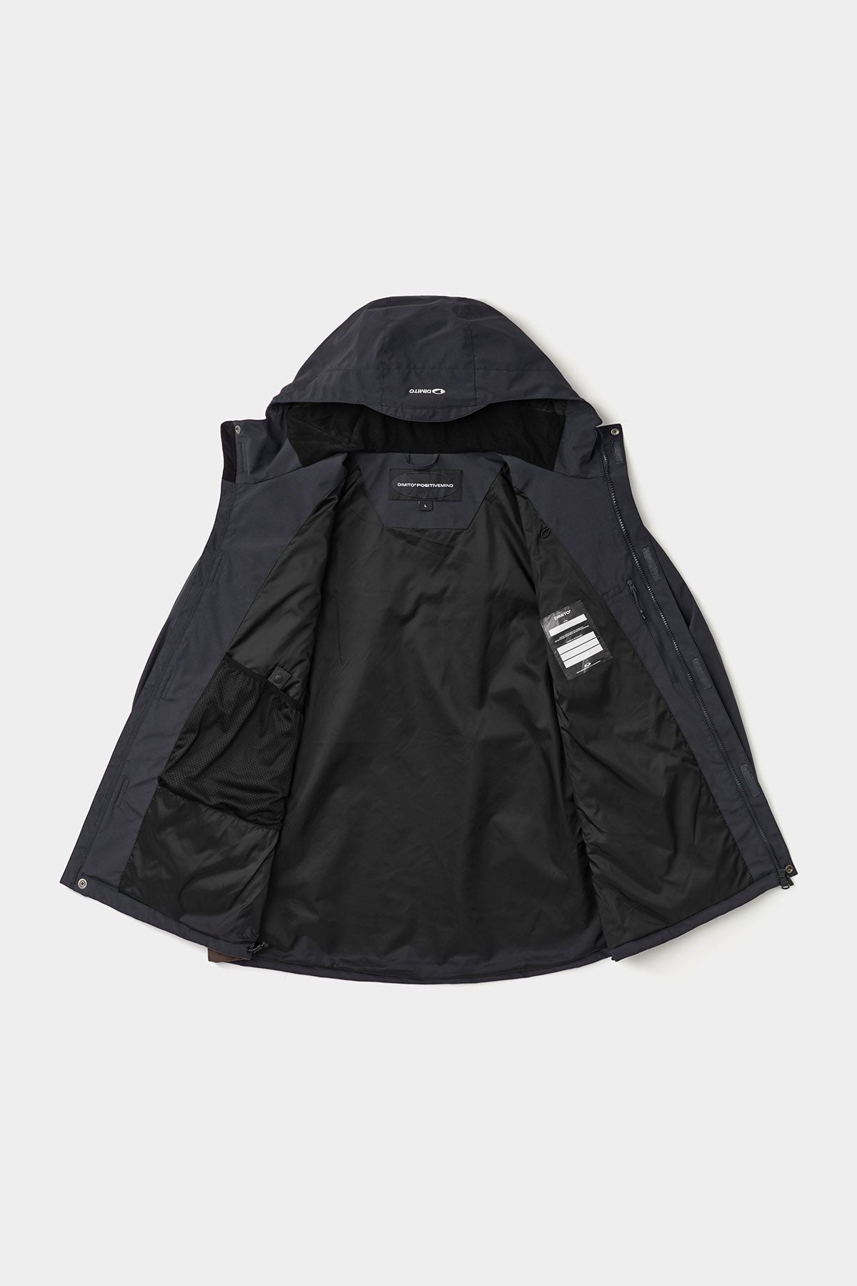 PANELED JACKET TEAL NAVY (Delivery date : 26.09.28)