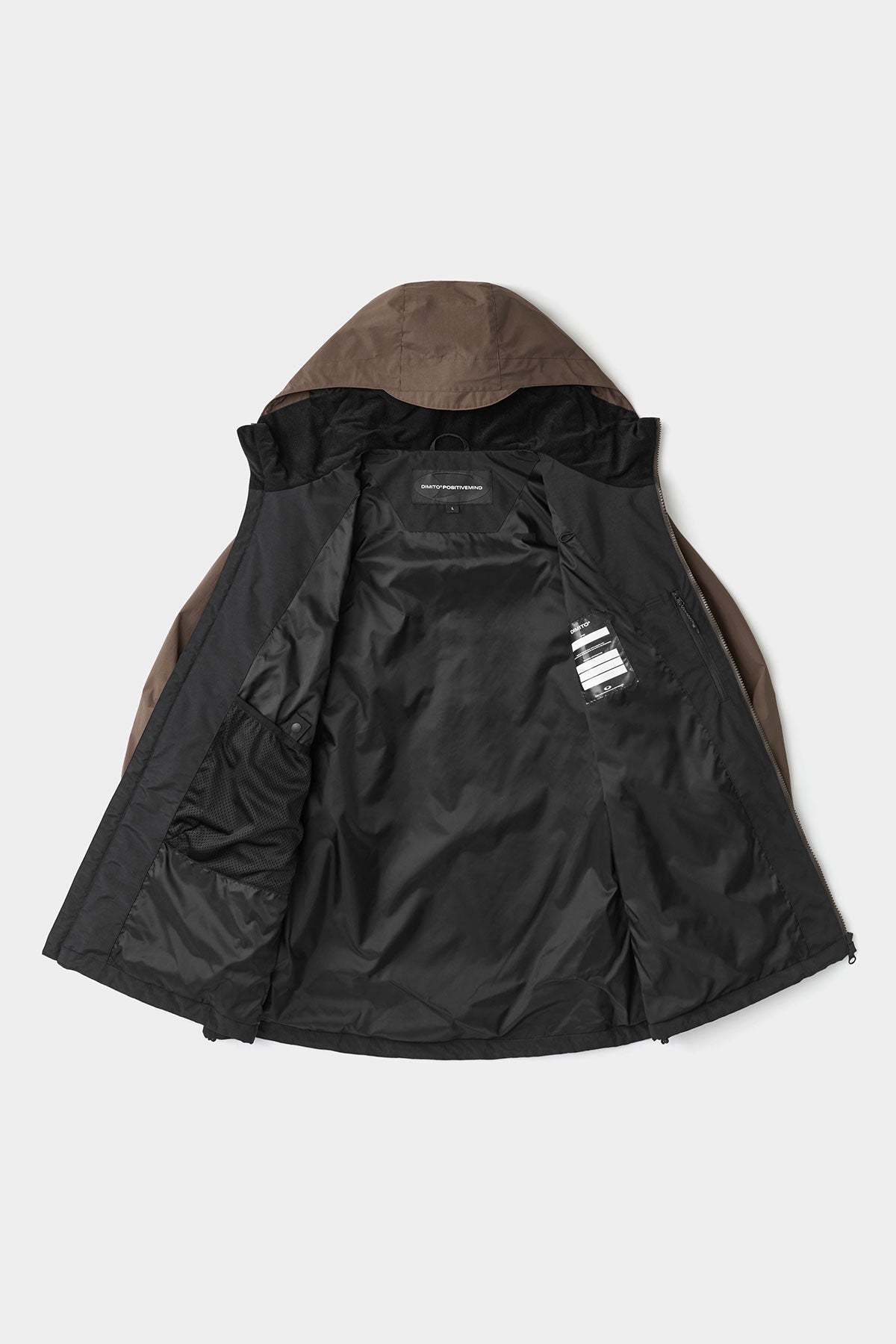 LINE BLOCK JACKET BLACK (Delivery start : 26.09.09)