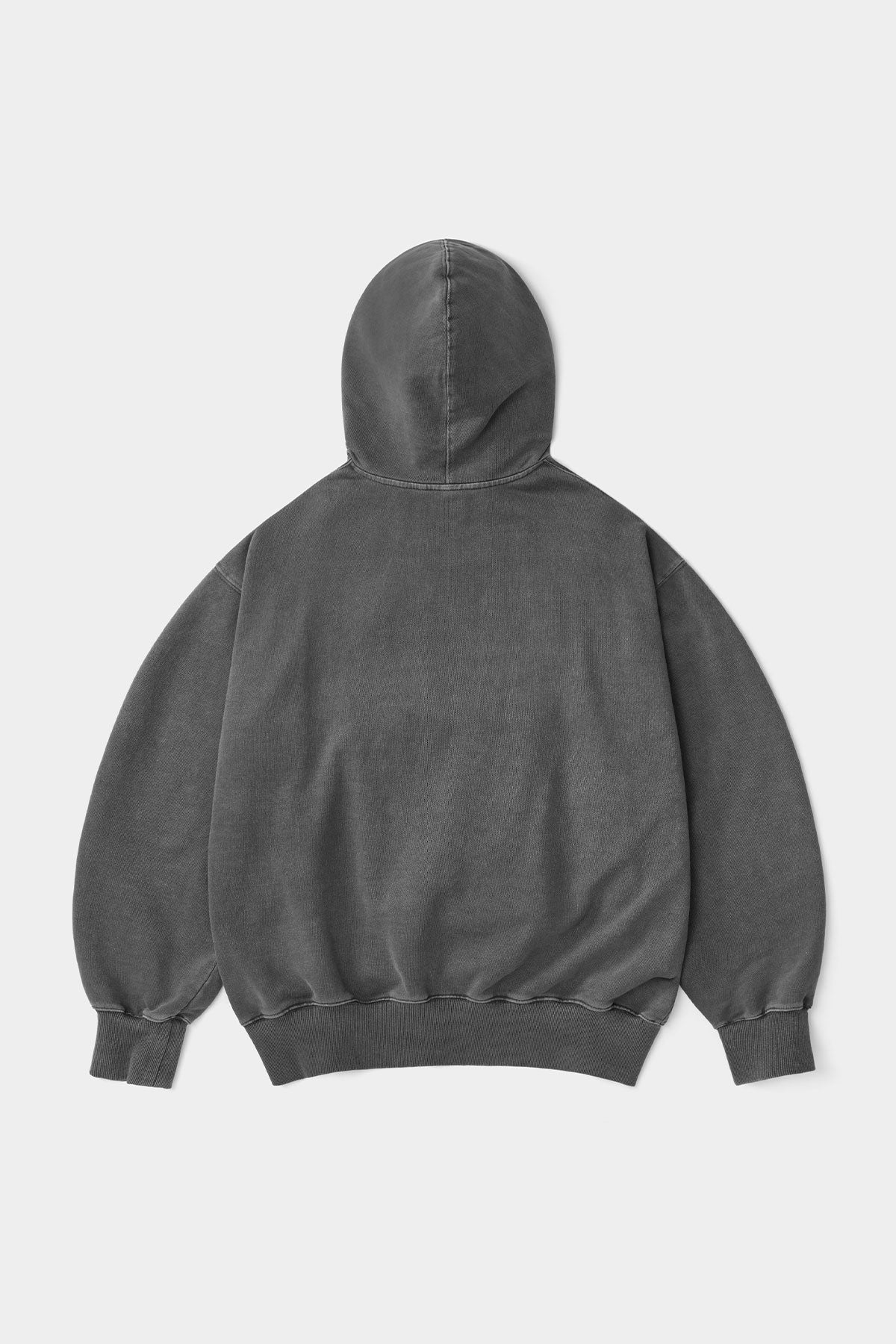 D-AXIS CYCLE GD HOODIE WASHED CHARCOAL