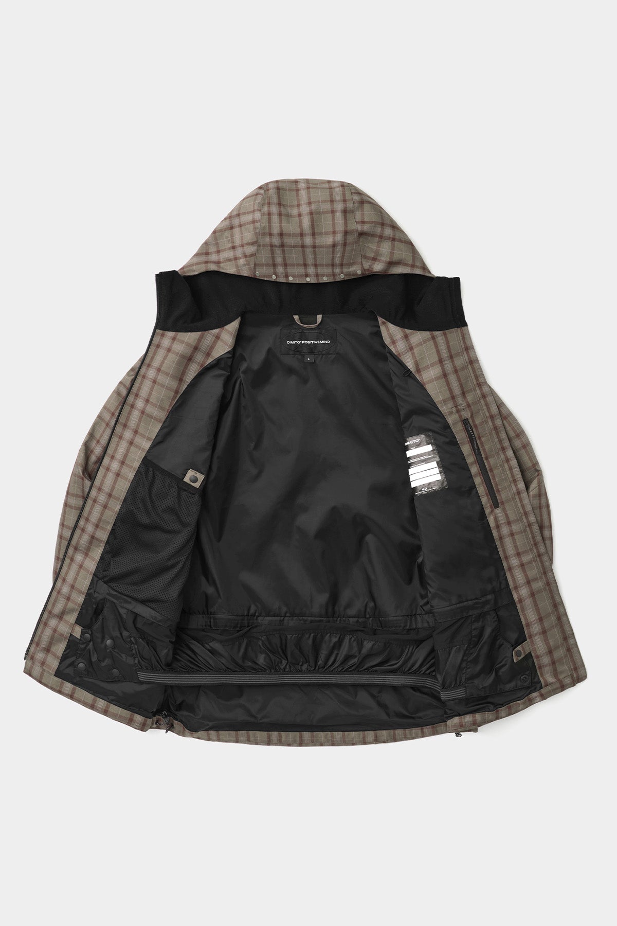 STUD 2L JACKET BROWN CHECK (Delivery start : 26.09.09)