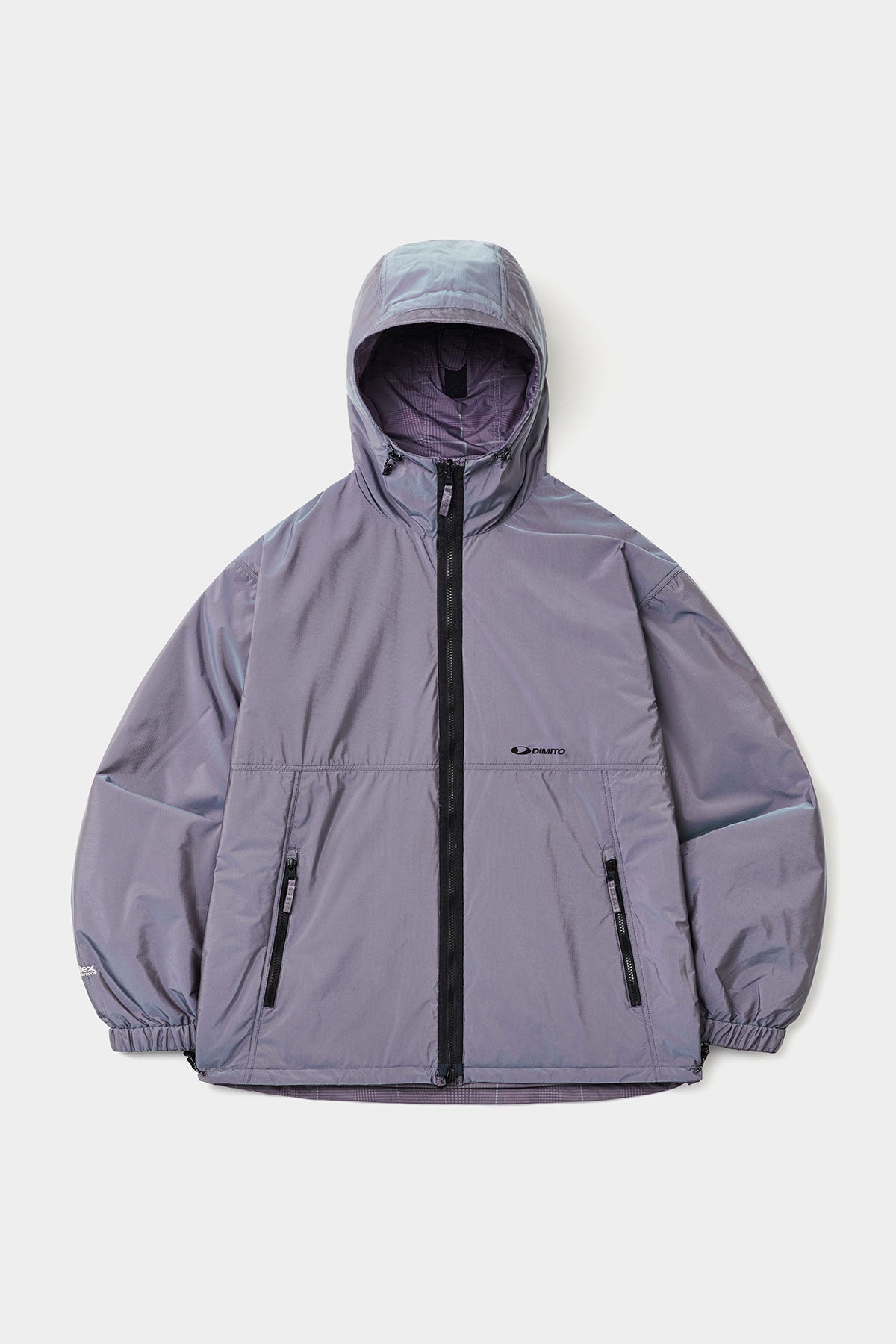 REVERSIBLE WIND JACKET WINE CHECK (Delivery date : 26.09.28)