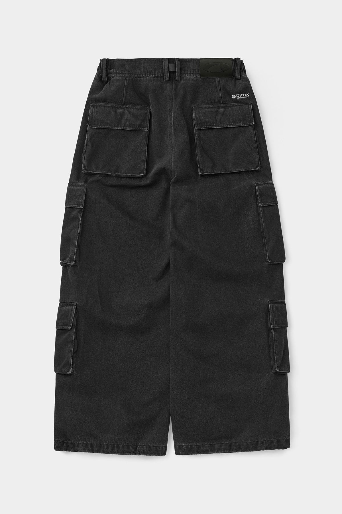 DENIM MULTI CARGO PANTS (WIDE FIT LV.2) DW BLACK (Delivery start : 26.09.09)