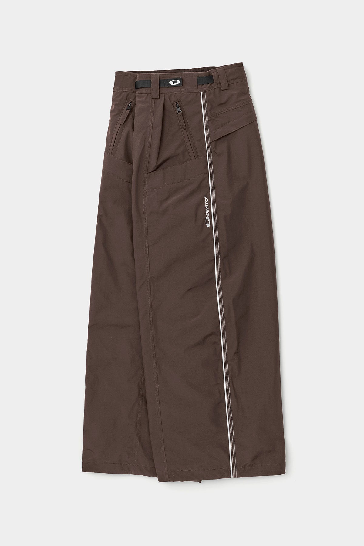STAFF LINE PANTS (WIDE FIT LV.2) DEEP BROWN
