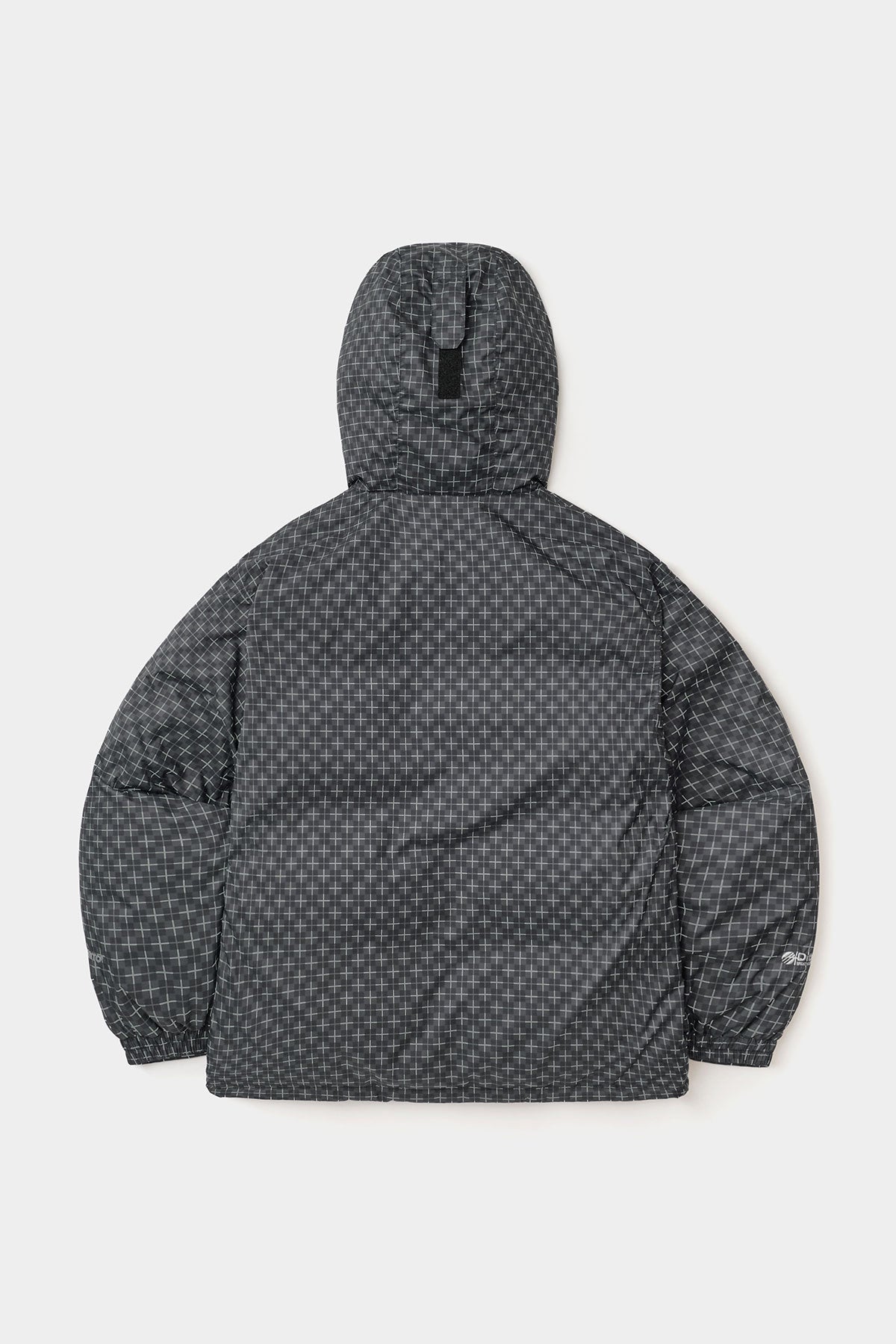 UTILITY GOOSE DOWN HD JACKET CROSS CHECK BLACK (Delivery date : 26.09.28)