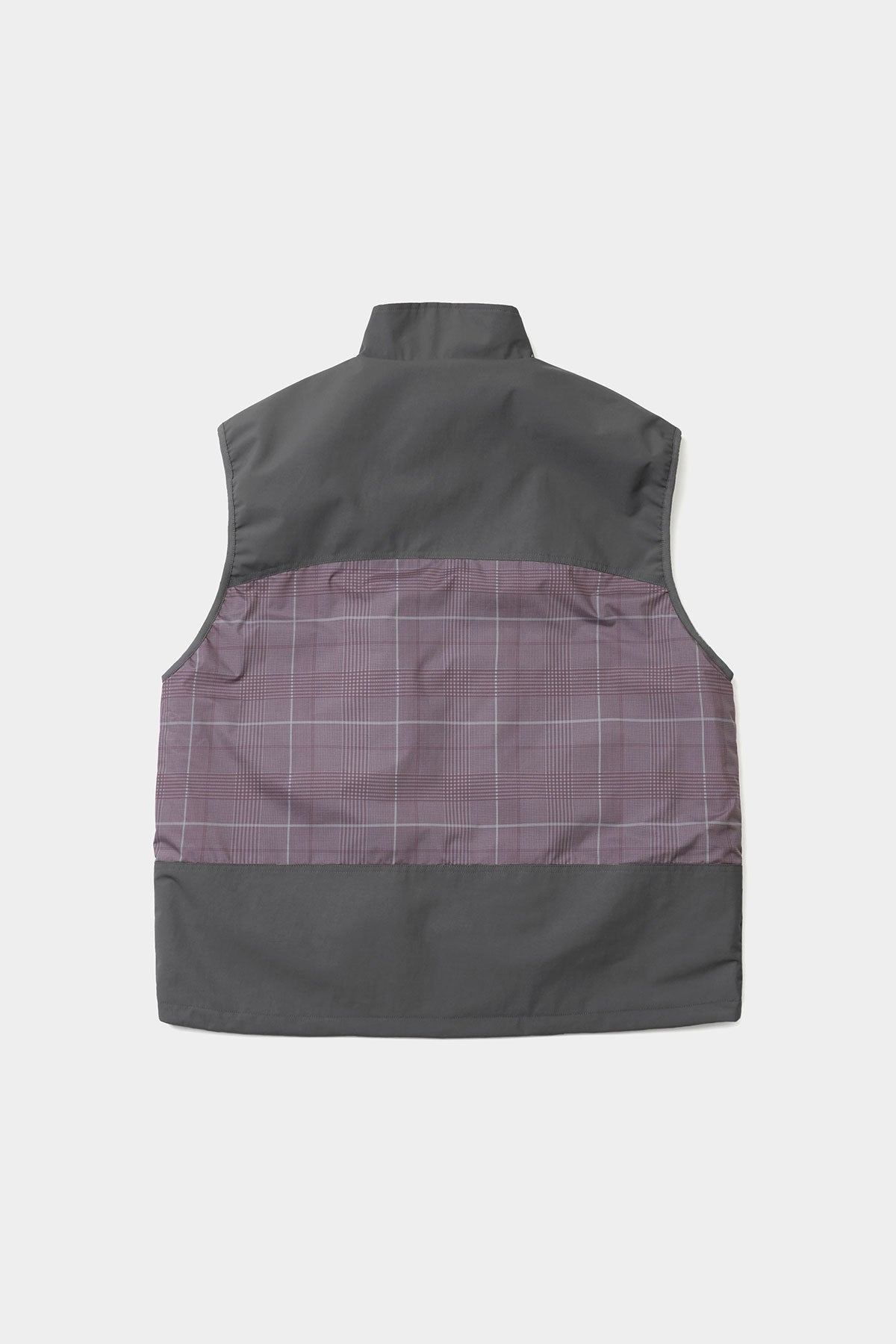 REVERSIBLE WIND VEST WINE CHECK (Delivery start : 26.09.09)