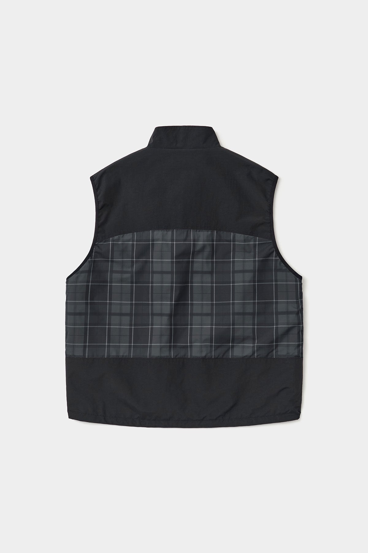 REVERSIBLE WIND VEST NAVY CHECK (Delivery start : 26.09.09)