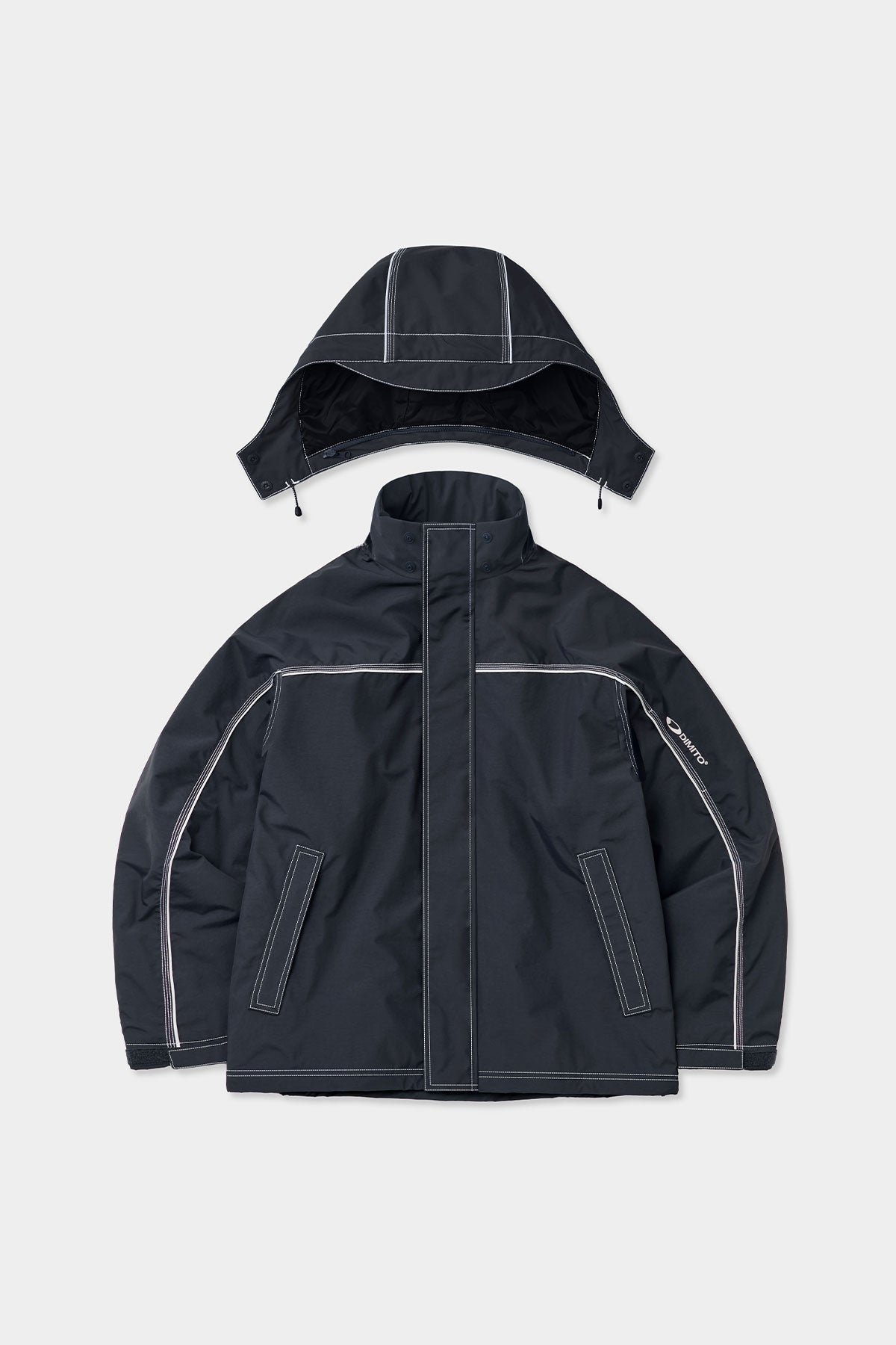 STAFF LINE JACKET TEAL NAVY (Delivery date : 26.09.28)
