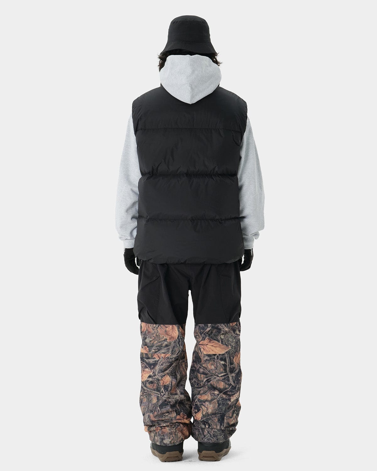23 REVERSIBLE DOWN VEST BLACK – DIMITO INTERNATIONAL