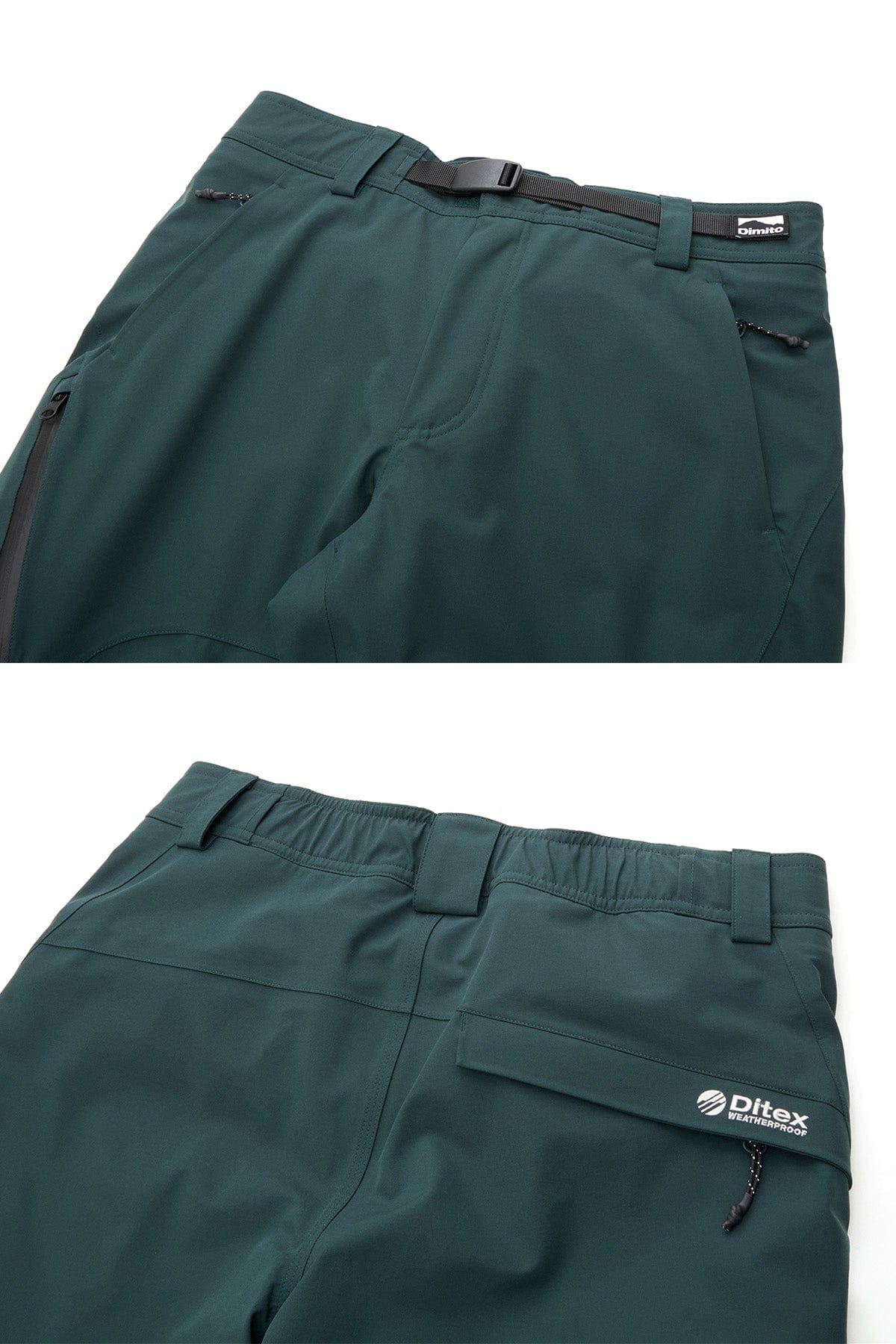 [INVITED] 24 BIO SLIM PANTS NIGHT FOREST (Slim Fit)